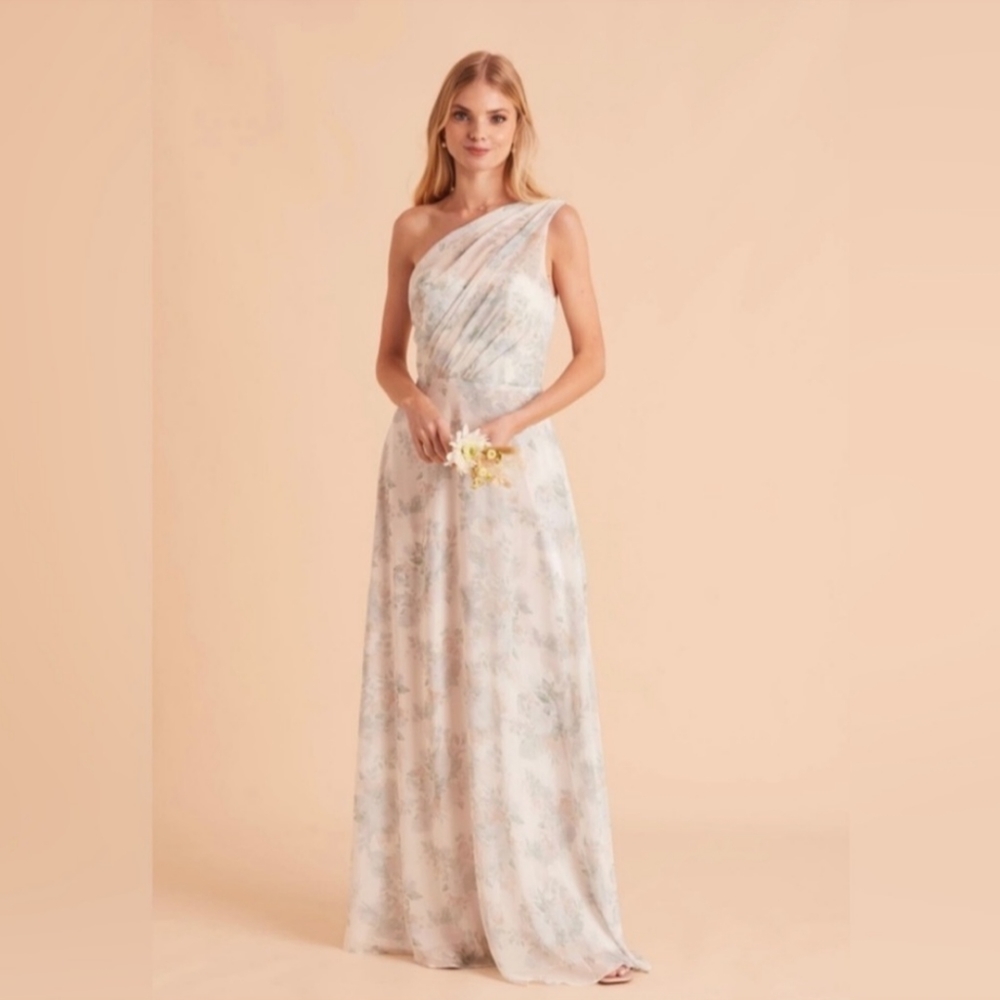 Birdy Grey Sage Bouquet Kia One Shoulder Dress